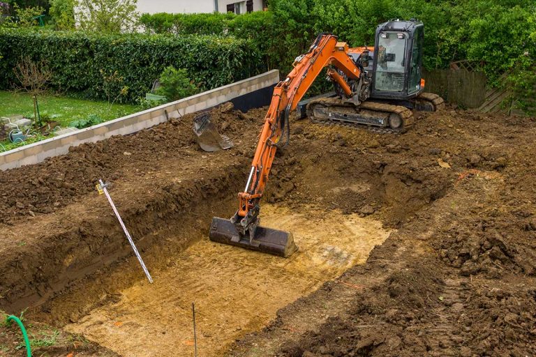 Swimming pool excavations near me